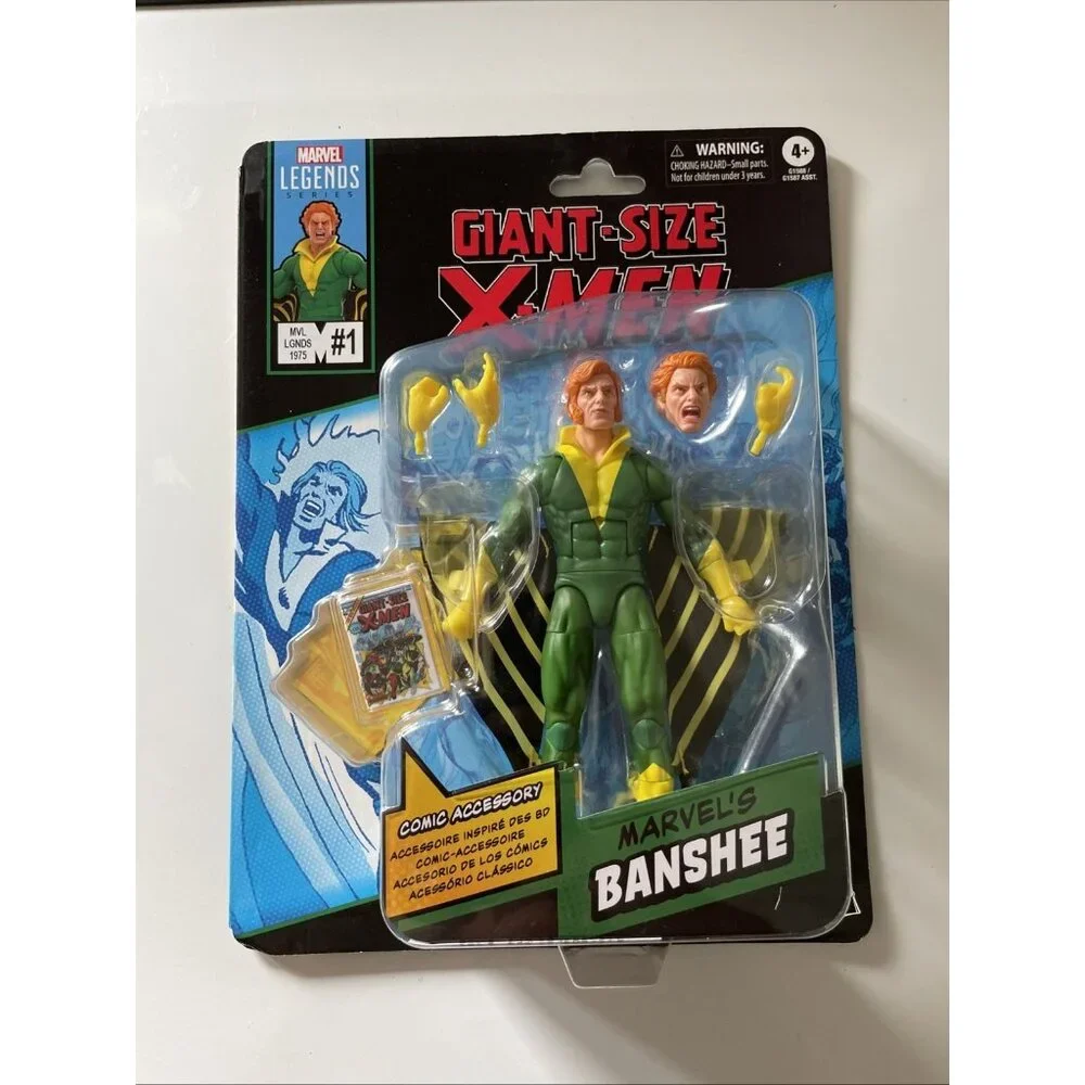 Hasbro 2025 Marvel Legends Comic Series Banshee X-Men 6